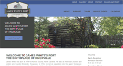 Desktop Screenshot of jameswhitesfort.org