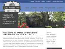 Tablet Screenshot of jameswhitesfort.org